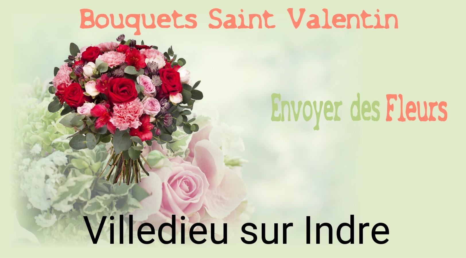 Roses de Saint-Valentin livrées à Villedieu-sur-Indre